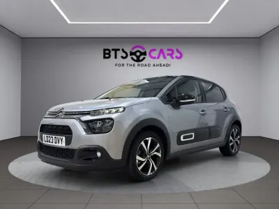 Begagnad Citroën C3 PureTech 110 HK (80 kW) 2023 Grå Halvkombi