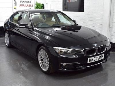 Begagnad BMW 328 Luxury Line 2012 Svart Sedan