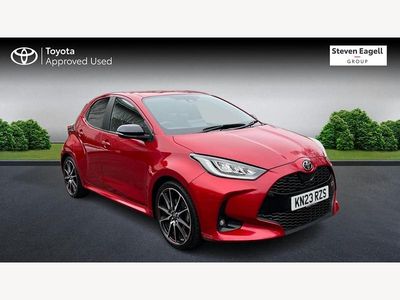 Used Toyota Yaris Hybrid Sport 2023 Red Hatchback