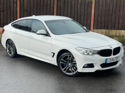 Begagnad BMW 335 Gran Turismo M Sport 2016 Vit Halvkombi