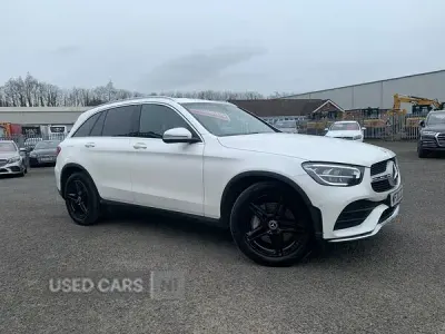 Used Mercedes GLC220 AMG line 194 HP (142 kW) 2020 White SUV