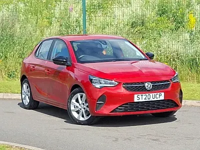 Used Vauxhall Corsa 100 HP (73 kW) 2020 Red Hatchback