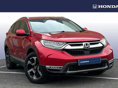 Used Honda CR-V Hybrid 184 HP (135 kW) 2019 Red SUV