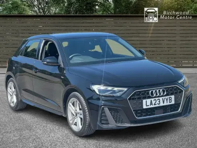 Used Audi A1 Sportback S-Line 110 HP (80 kW) 2023 Black Hatchback