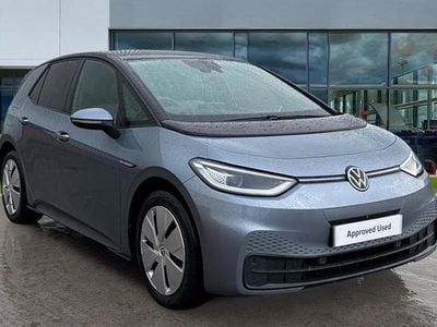 Used VW ID.3 Pro Performance 150 kW (204 HP) 2021 Ameleva blue metallic flat black Hatchback