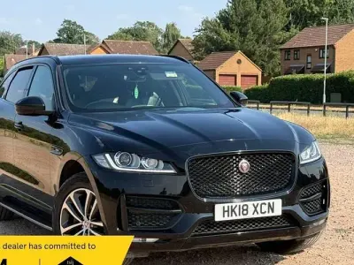Used Jaguar F-Pace R-Sport 180 HP (132 kW) 2018 Black SUV