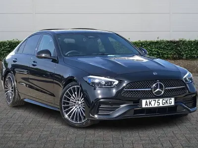 Used Mercedes C300 AMG Line Premium Plus 2025 Black Sedan