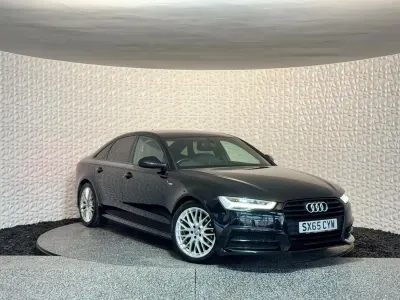Usado Audi A6 S-Line 190 CV (139 kW) 2016 Negro Berlina
