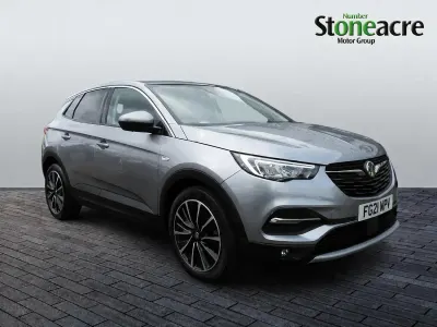 Used Vauxhall Grandland X Elite 130 HP (95 kW) 2021 Grey SUV