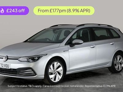 Silver Used 2022 VW Golf VIII Style Estate | £13,602 (Fair price)