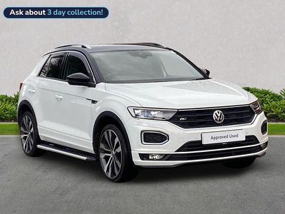 White Used 2018 VW T-Roc R-line SUV | £14,032 (Fair price)