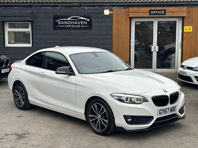 Used BMW 218 Sport Line 150 HP (110 kW) 2017 White Coupe