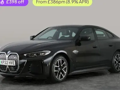 Used BMW i4 M Sport 250 kW (340 HP) 2022 Black Sedan