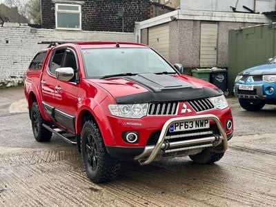 Red Used 2014 Mitsubishi L200 Pickup | £7,495 (A bit pricey)