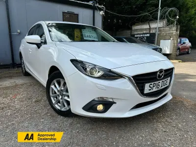 Used Mazda 3 105 HP (77 kW) 2016 White Sedan