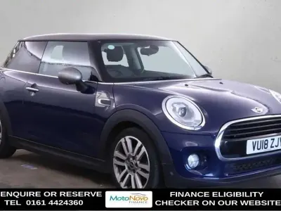 Used Mini Cooper Hatch 136 HP (100 kW) 2018 Blue Hatchback