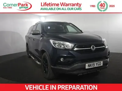 Used SsangYong Musso 181 HP (133 kW) 2019 Blue Pickup
