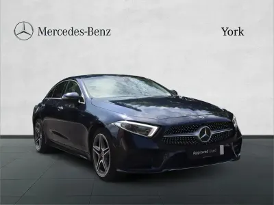 Used Mercedes CLS350 AMG Line Premium Plus 286 HP (210 kW) 2019 Blue Coupe