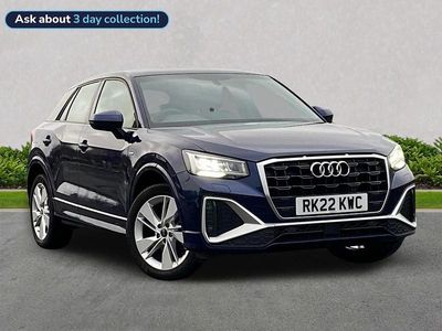 Blue Used 2022 Audi Q2 S-Line SUV | £19,208 (Fair price)