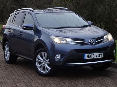 Blue Used 2013 Toyota RAV4 Estate | £7,490 (Fair price)