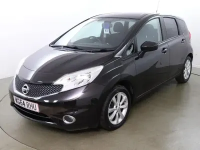 Used Nissan Note Acenta 98 HP (72 kW) 2015 Black Hatchback