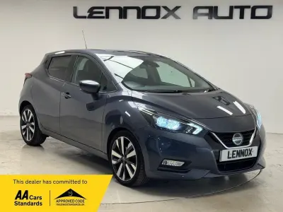 Used Nissan Micra Tekna 92 HP (67 kW) 2021 Grey Hatchback