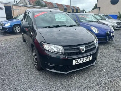 Used Dacia Sandero Ambiance 75 HP (55 kW) 2014 Black Hatchback