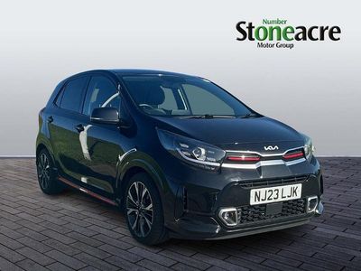 Used Kia Picanto GT-Line 65 HP (47 kW) 2023 Black Hatchback