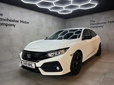Used Honda Civic Sport 126 HP (92 kW) 2019 White Hatchback