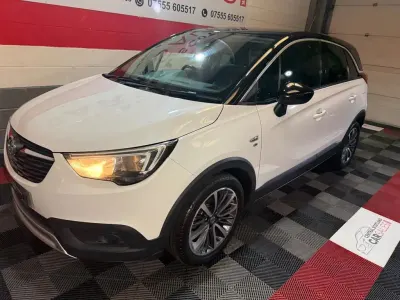 Used Vauxhall Crossland X Elite 81 HP (59 kW) 2018 White SUV