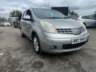 Used Nissan Note Tekna 110 HP (80 kW) 2007 Silver Hatchback