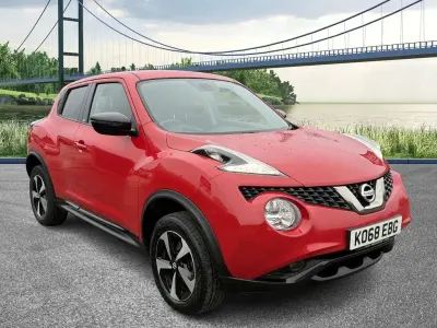 Used Nissan Juke 112 HP (82 kW) 2018 Red SUV