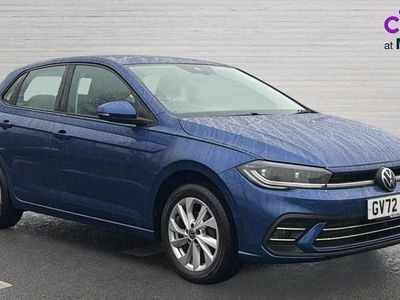 Used VW Polo Style 95 HP (69 kW) 2022 Reef blue metallic Hatchback