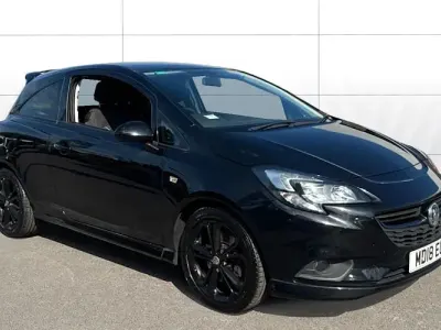 Used Vauxhall Corsa Edition 150 HP (110 kW) 2018 Black Hatchback