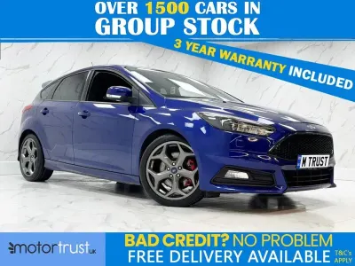 Used Ford Focus ST 250 HP (183 kW) 2015 Blue Hatchback