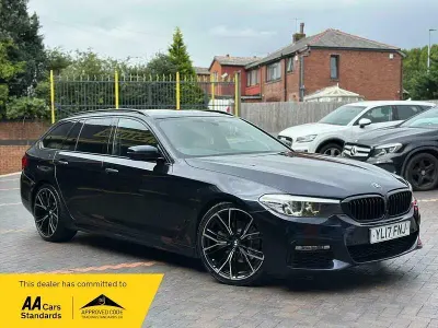 Used BMW 520 M Sport 187 HP (137 kW) 2017 Black Estate