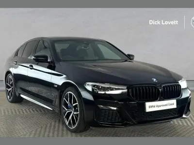 Used BMW 530e M Sport 288 HP (211 kW) 2021 Black Sedan