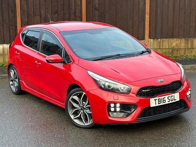 Red Used 2016 Kia Ceed GT GT Hatchback | £6,295 (Fair price)