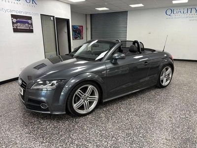 Begagnad Audi TT Roadster S-Line 160 HK (117 kW) 2012 Grå Cab
