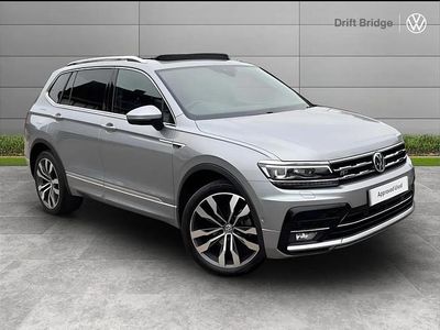 Used VW Tiguan Allspace R-line 150 HP (110 kW) 2021 Silver SUV