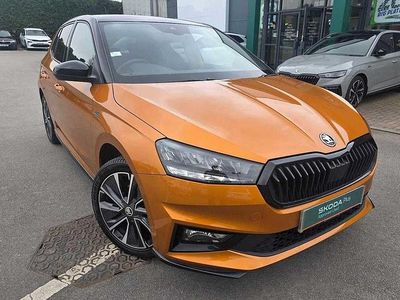 Used Skoda 110 R Monte Carlo 81 HP (59 kW) 2023 Phoenix orange metallic body / black magic pearl effect roof Hatchback