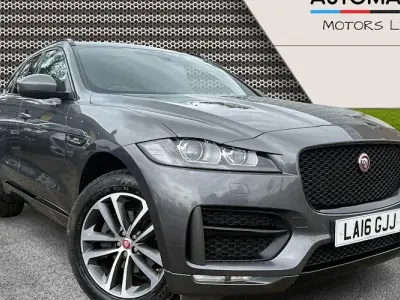 Used Jaguar F-Pace R-Sport 180 HP (132 kW) 2016 Grey SUV