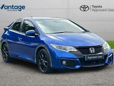 Used Honda Civic Sport 98 HP (72 kW) 2016 Blue Hatchback