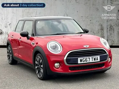 Usado Mini Cooper Hatch 134 HP (98 kW) 2017 Vermelho Citadino
