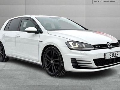 Used VW Golf VII GTD 2014 White Hatchback