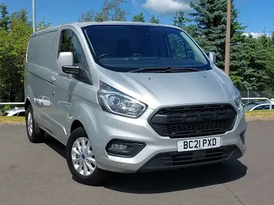 Used Ford Transit Custom Limited 126 HP (92 kW) 2021 Silver Van