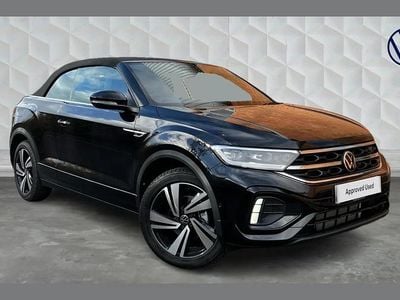 Used VW T-Roc Cabriolet R-line 150 HP (110 kW) 2025 Black Cabriolet