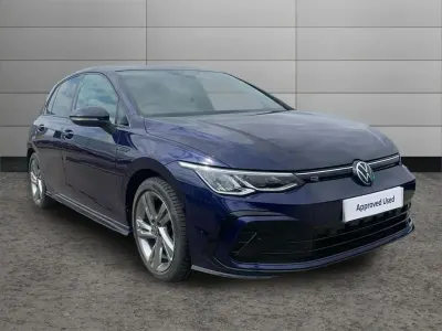 Used VW Golf VIII R-line 150 HP (110 kW) 2023 Blue Hatchback