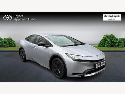 Silver New 2025 Toyota Prius Design Hatchback | £29,995 (A bit pricey)