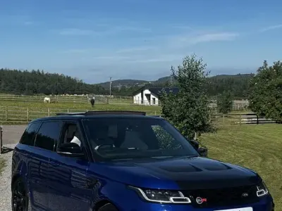 Used Land Rover Range Rover Sport SVR 2020 Blue SUV